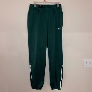 Men’s Nike Swearpants Green/White Size M